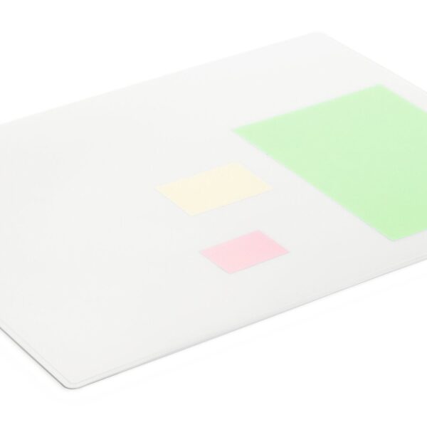 Durable Desk Mat Contoured 65x50cm Clear