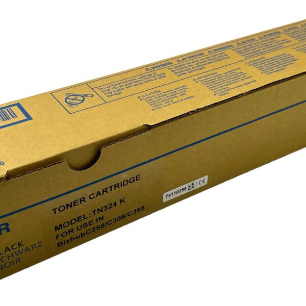 Comp Konica Minolta TN324BK Toner