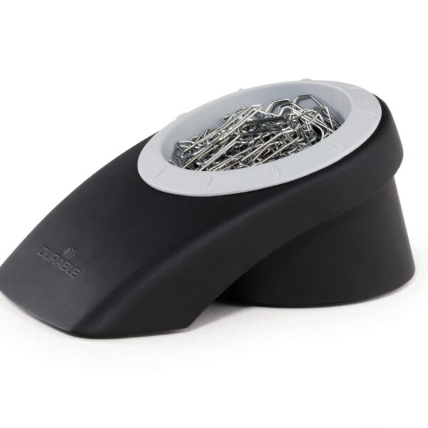 Durable paper clip Storage Box Black