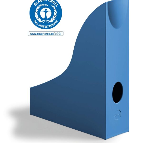 Durable ECO Magazine Rack Blue