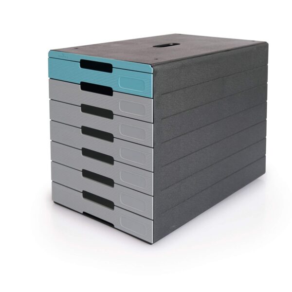 Durable IDEALBOX ECO 7 Drawer Box Blue