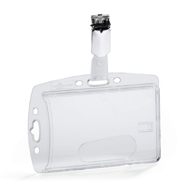 Durable ENCLOSED ID Holder Clear