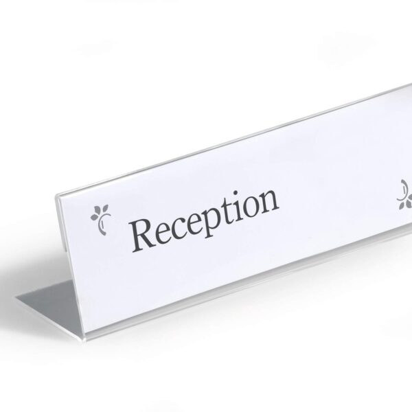 Durable Acrylic Name Plate 61x210mm