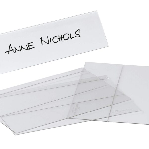 Durable Place Name Holder 61x210mm