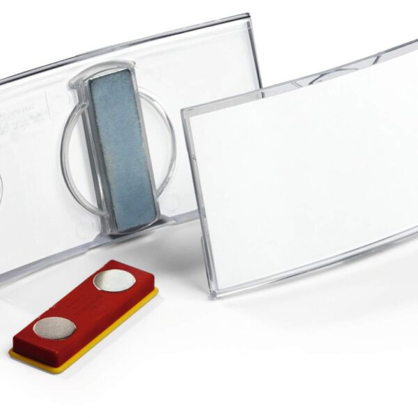 Durable Convex Magnet Badge 40x75mm