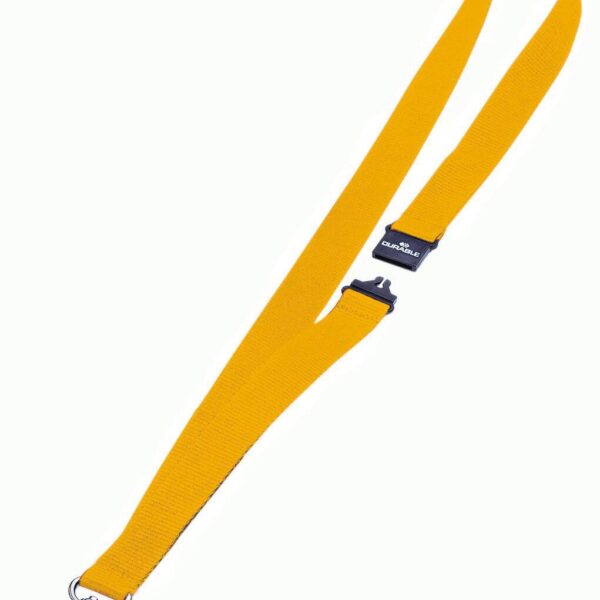 Durable Lanyard Yellow 20mm