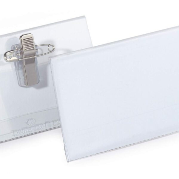 Durable Combi Clip Badge 54x90mm