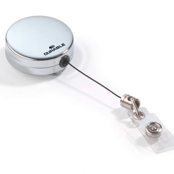 Durable Heavy Duty Badge Reel Chrome