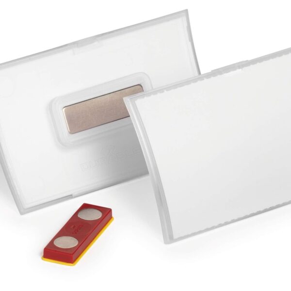 Durable CLICK FOLD Magnet Badge 54x90mm