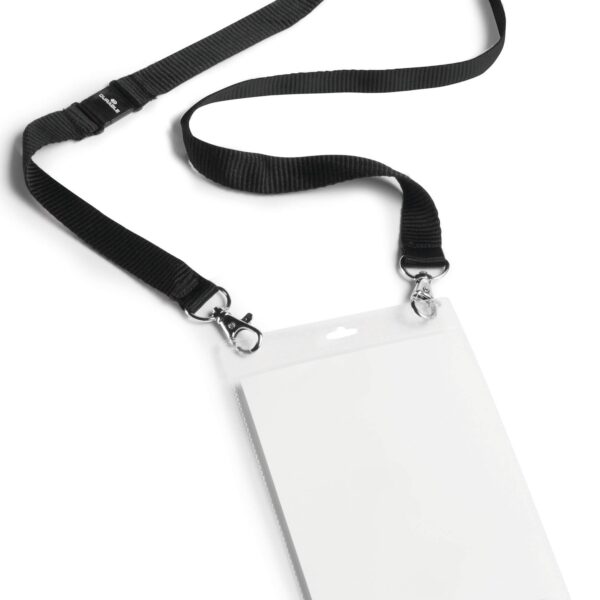 Durable Lanyard Event Badge A6 Black