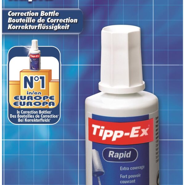 Tipp-Ex Rapid Fluid 20ml White Single