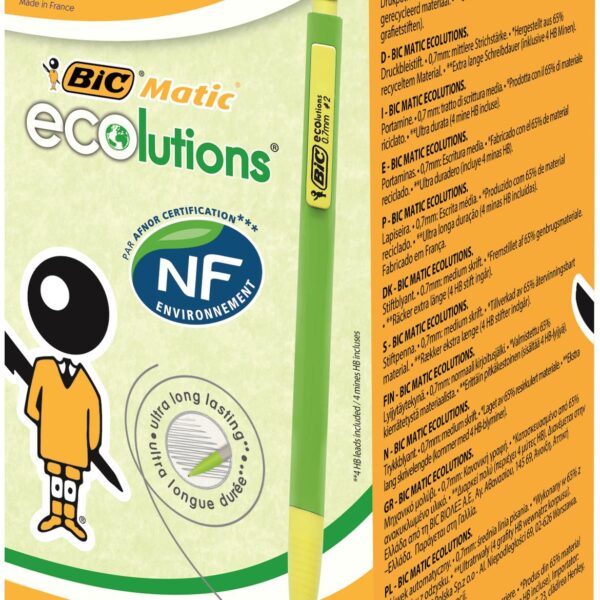 BIC Matic Ecosolutions Pencil withEraser