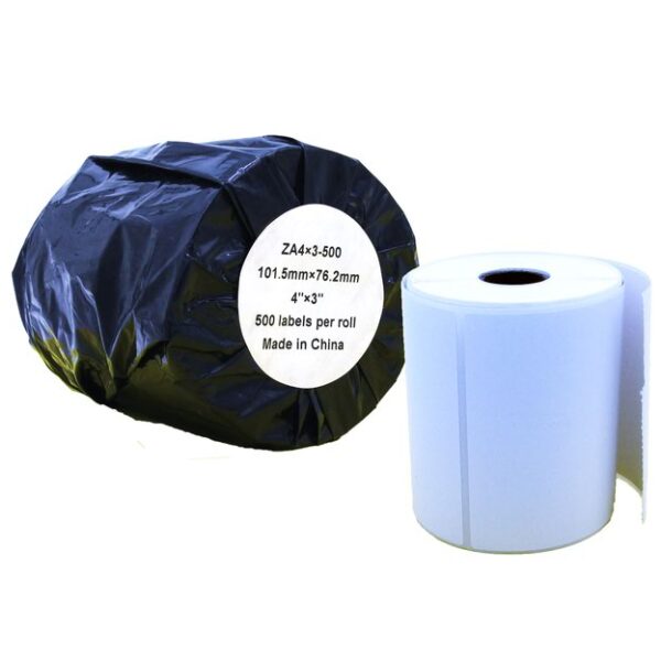 Comp Zebra 101.6x76.2 Wh Label Roll-500