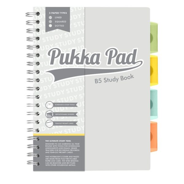 Pukka Pad B5 Study Book