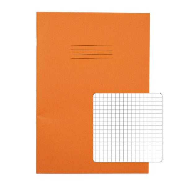 Rhino A4 Exercise Book 80 Page Orange S5