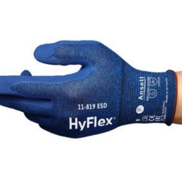 ANSELL HYFLEX 11-819 ESD TOUCHSCREEN GLO