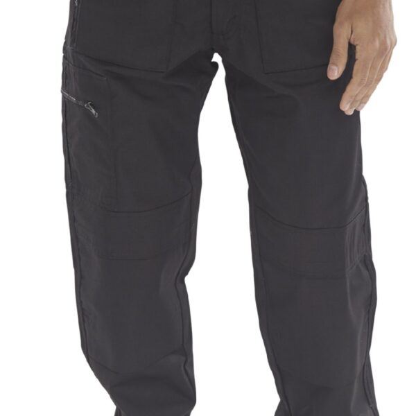 ACTION WORK TROUSERS BLACK 34S