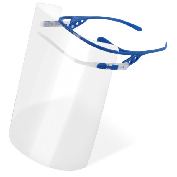 Beeswift Visor Frame Inc 10 Visors Blue