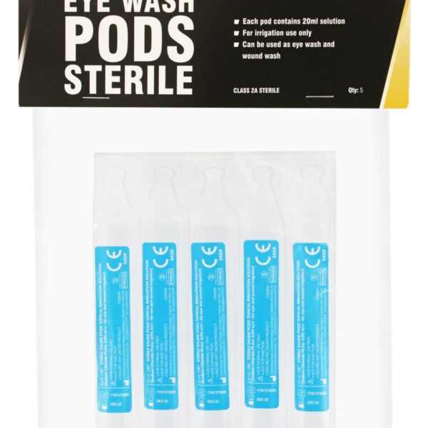 Beeswift Eyewash Pods Pack Of 5 X 20ml 2