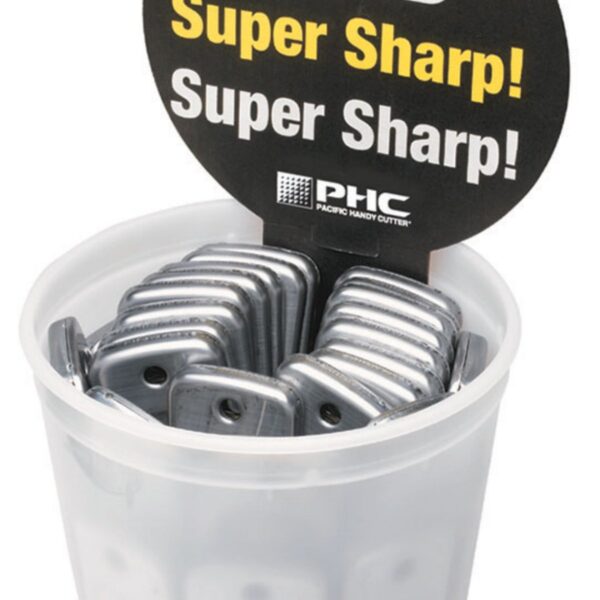 COUNTER DISPLAY BUCKET C/W 30 METAL SCRA