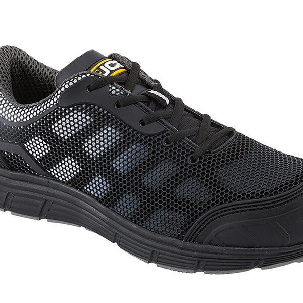 JCB Cagelow Black Trainer Size 10