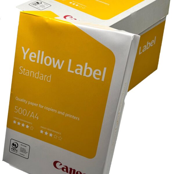 Canon Yellow Label A4 White Paper 80GSM