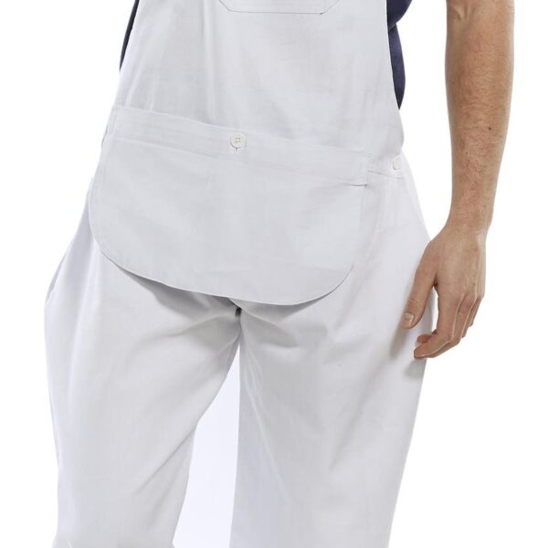 C/D BIB & BRACE WHITE 48