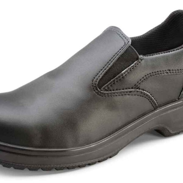 Beeswift Ladies Slip On Shoe Black 38 /