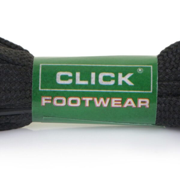 CLICK FLAT SHOE LACE 70CMS BL