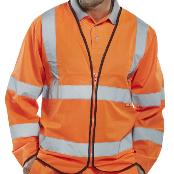 BSEEN FR LS JERKIN EN ISO20471 OR 3XL