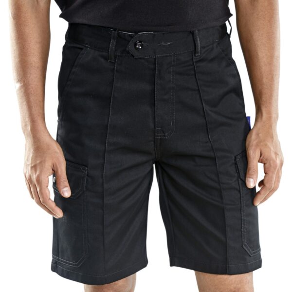 CLICK C/POCKET SHORTS BLACK 30