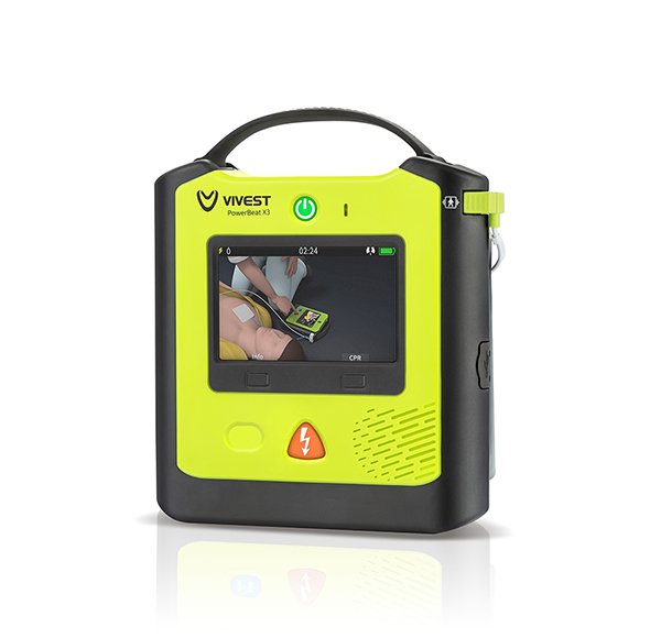 VIVEST POWER BEAT X3 SEMI-AUTOMATIC AED