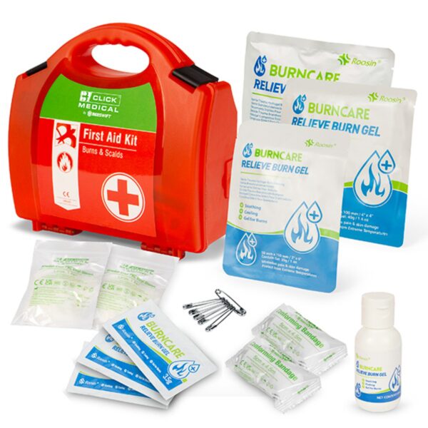 CLICK MEDICAL FIRST AID BURNS