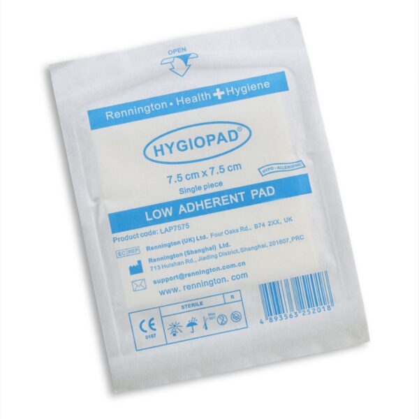 CLICK MEDICAL LOW ADHERENT DRESSING 7.5x