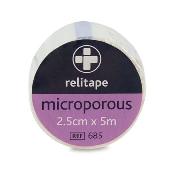 CLICK MEDICAL MICROPOROUS TAPE 2.5cm X 5