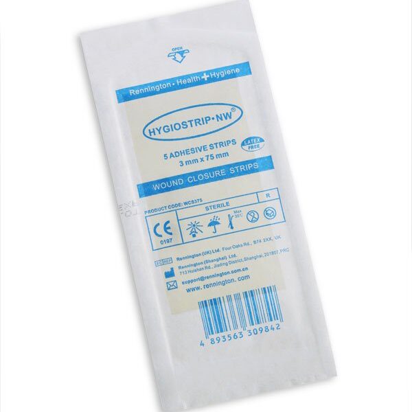 HYGIO SKIN CLOSURE STRIP 3mm X 75mm