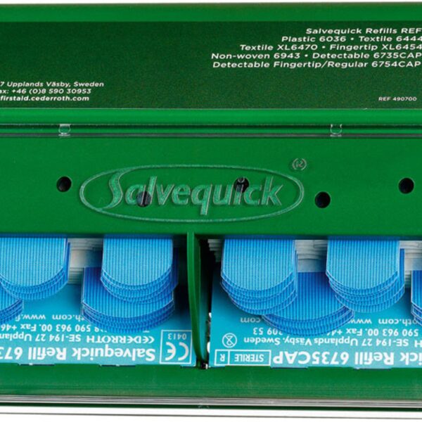 SALVEQUICK PLASTER DISPENSER 70 BLUE