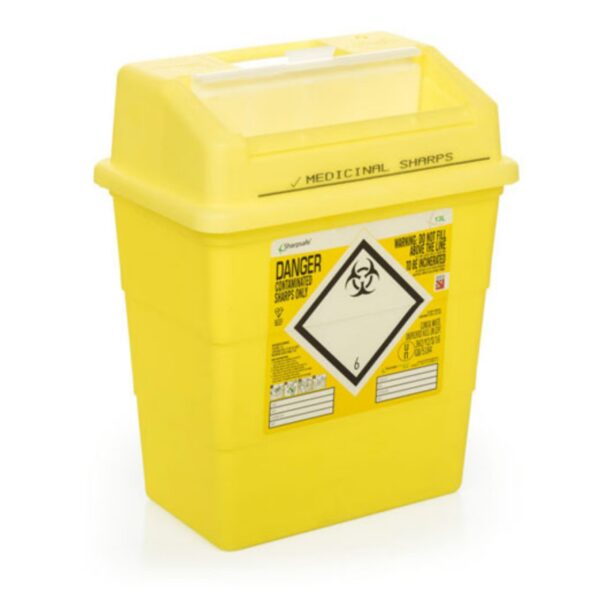 SHARP SAFE SHARPS BIN 13LTR