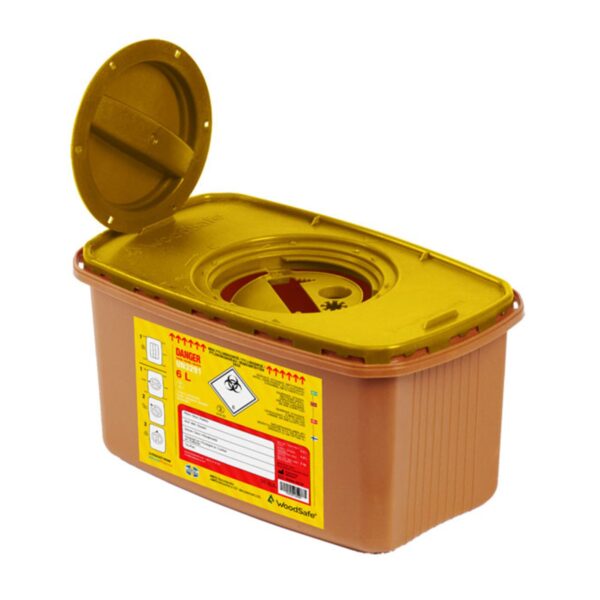 WOODSAFE SHARPS BIN LID AND