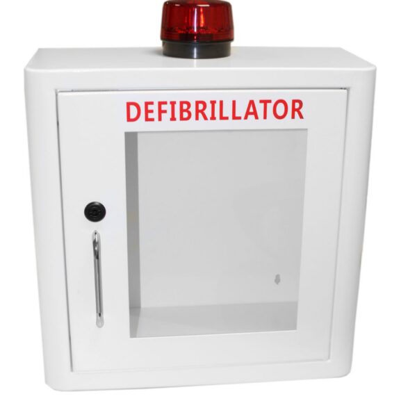 DEFIBRILLATOR MILD STEEL CABINET INTERNA