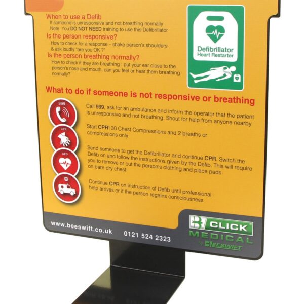 DEFIBRILLATOR WALL HANGER