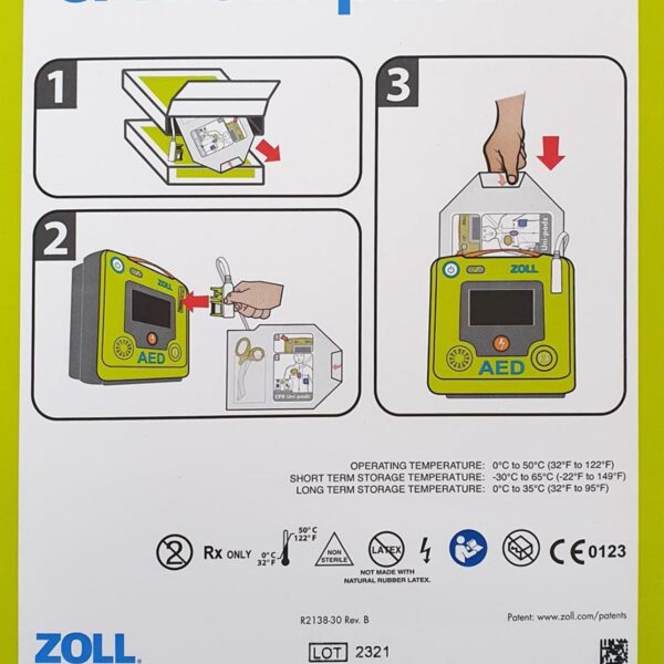 ZOLL AED 3 CPR UNI-PADZ