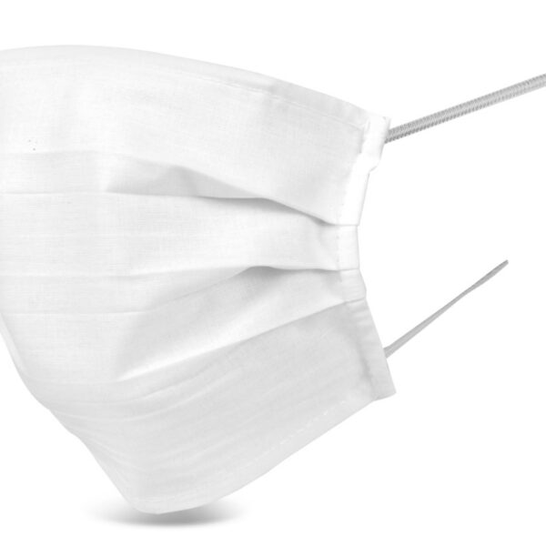 Beeswift Cotton Face Mask White