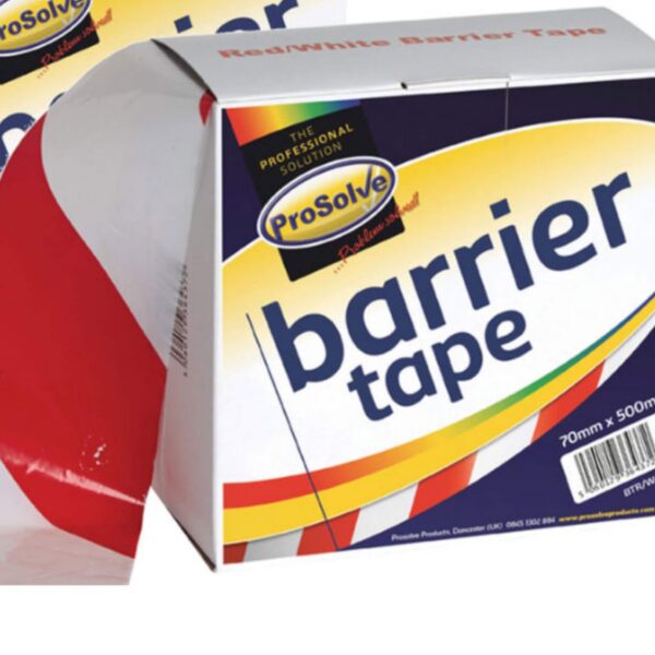 RED/WHITE BARRIER TAPE