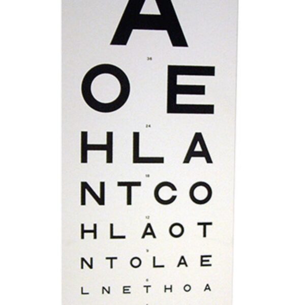 EYE TEST CHART TR/917