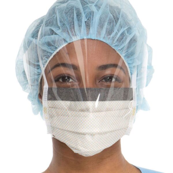 SURGICAL MASK WITH WRAP AROUND VISOR
