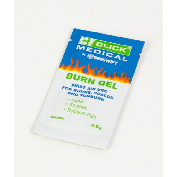 Click Medical Emerg Burn Gel Sachet 3.5g