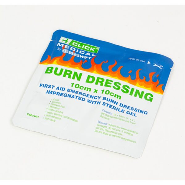 Click Med 10x10cm Burn Gel Dressing