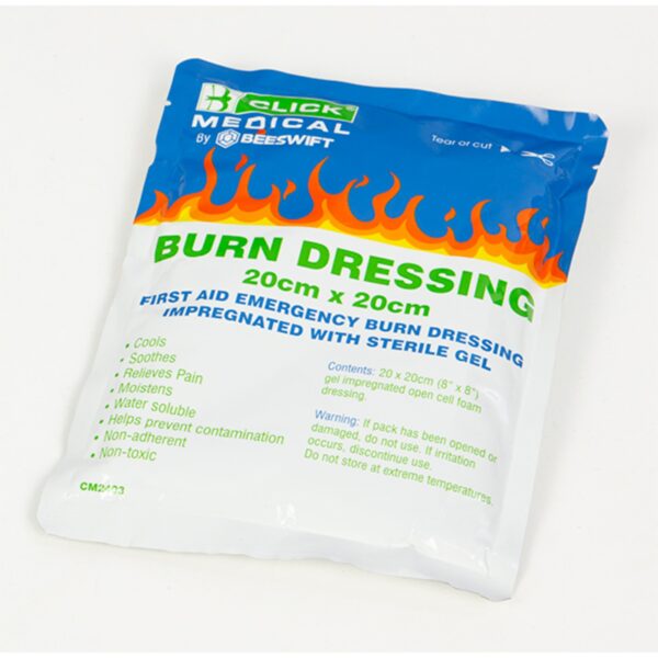 Click Med 20x20cm Burn Gel Dressing