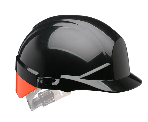 REFLEX BLACK SLIP RATCHET HELMET C/W ORA
